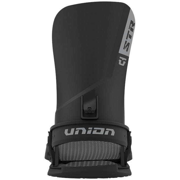 Union STR snowboard bindings (black) are available at Mad Dog's Ski & Board in Abbotsford, BC.