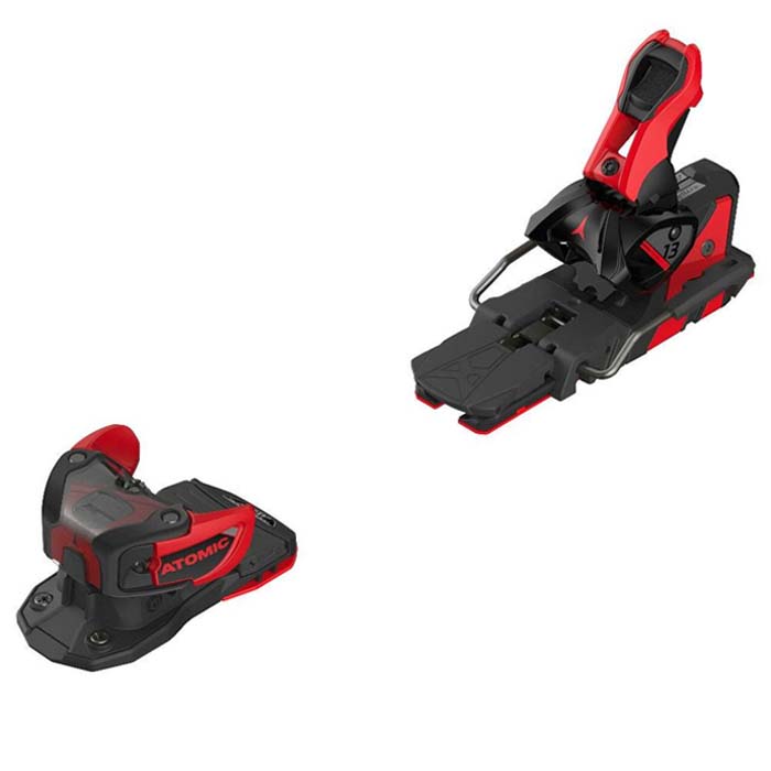 Atomic Warden MNC 13 (black/red) ski bindings available at Mad Dog's Ski & Board in Abbotsford, BC.