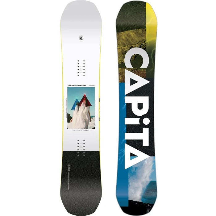 Capita Defenders of Awesome (DOA) snowboard (top and base graphic) available at Mad Dog's Ski & Board in Abbotsford, BC.