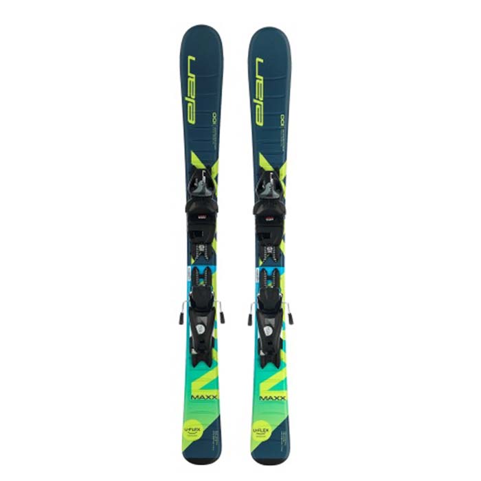2022 Elan Maxx junior skis are available at Mad Dog's Ski & Board in Abbotsford, BC. 
