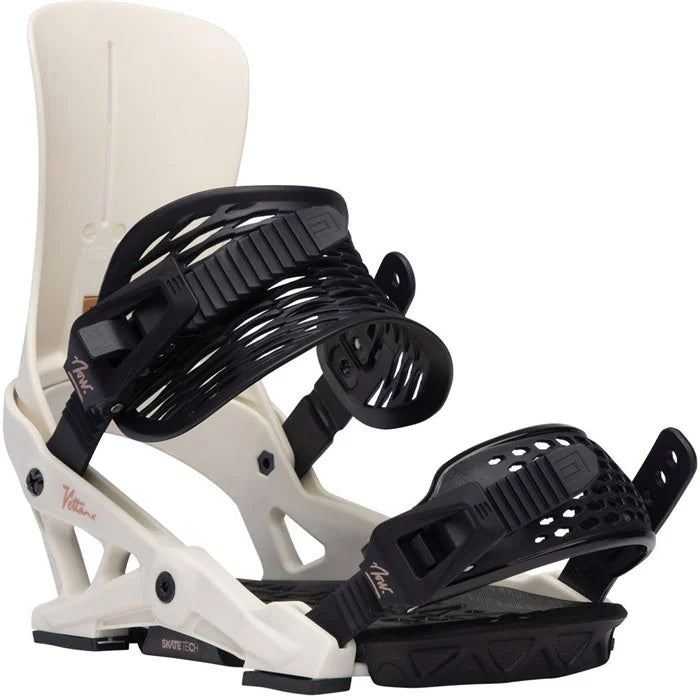 NOW Vetta ladies snowboard bindings (chalk) available at Mad Dog's Ski & Board in Abbotsford, BC.