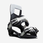 Load image into Gallery viewer, Nidecker Prime junior snowboard bindings (front view) available at Mad Dog&#39;s Ski &amp; Board in Abbotsford, BC.
