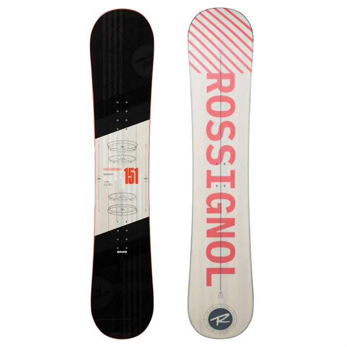 Rossignol District men's snowboard (2021 graphics) available at Mad Dog's Ski & Board in Abbotsford, BC.