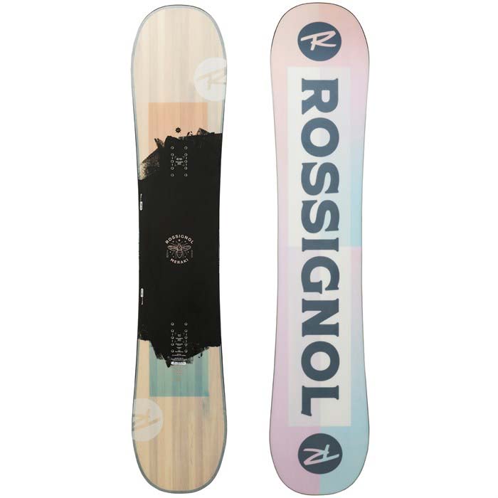 Rossignol Meraki women's snowboard (2021 graphics) available at Mad Dog's Ski & Board in Abbotsford, BC. 