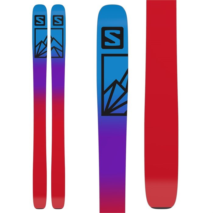 Salomon QST Blank Skis (base graphic) are available at Mad Dog's Ski & Board in Abbotsford, BC