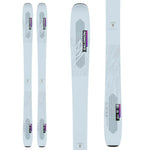 Load image into Gallery viewer, The 2023 Salomon QST LUX 92 women&#39;s skis (top graphic)  are available at Mad Dog&#39;s Ski &amp; Board in Abbotsford, BC.
