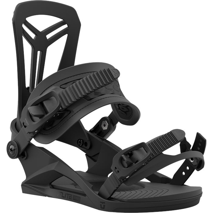 Union Flite Pro snowboard bindings (black) available at Mad Dog's Ski & Board in Abbotsford, BC.