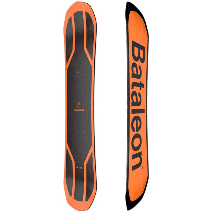 The 2023 Bataleon Goliath snowboard is available at Mad Dog's Ski & Board in Abbotsford, BC.
