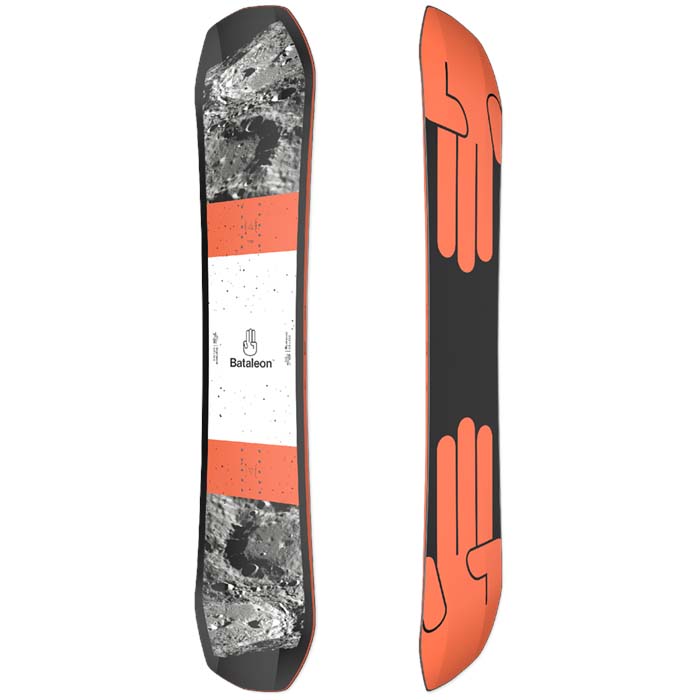 The 2023 Bataleon Stuntwood junior snowboard is available at Mad Dog's Ski & Board in Abbotsford, BC.