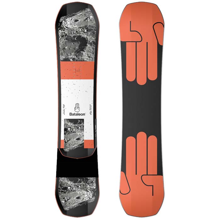 The 2023 Bataleon Stuntwood junior snowboard is available at Mad Dog's Ski & Board in Abbotsford, BC.