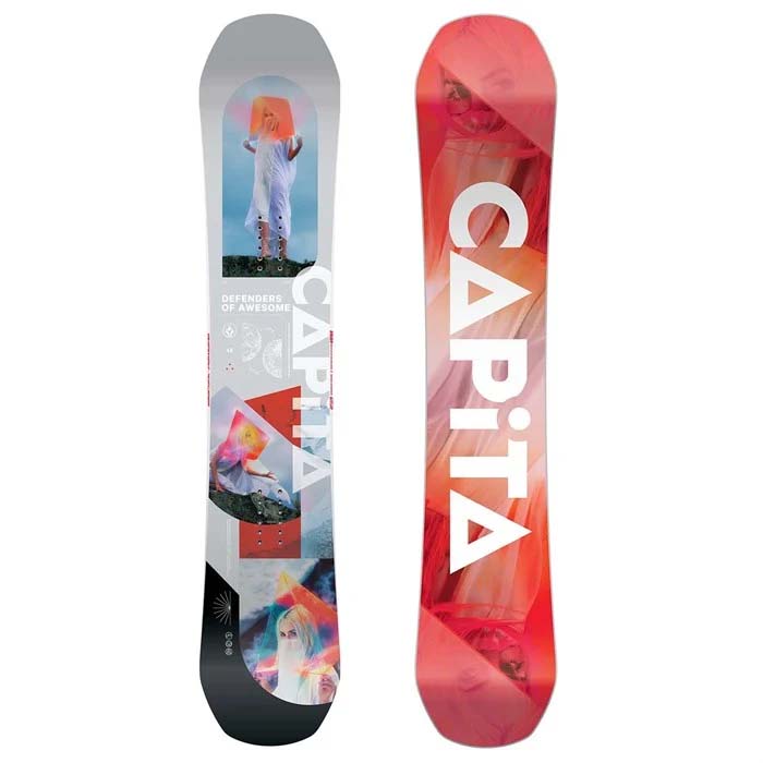 The 2023 Capita Defenders of Awesome snowboard is available at Mad Dog's Ski & Board in Abbotsford, BC.