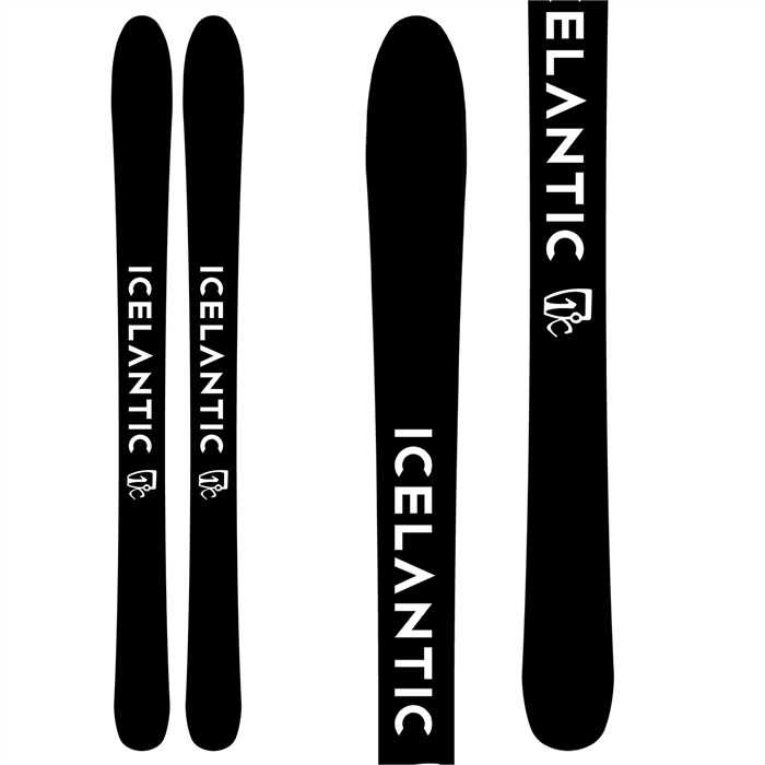 Icelantic Pioneer 109 skis (base graphic) available at Mad Dog's Ski & Board in Abbotsford, BC.