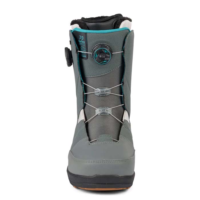 The K2 Maysis snowboard boots are available at Mad Dog's Ski & Board in Abbotsford, BC.