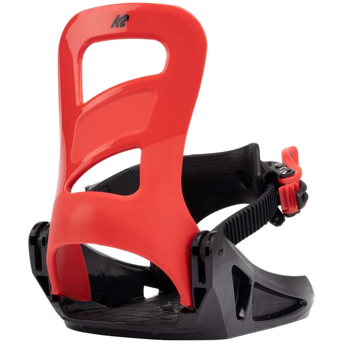 The K2 Mini Turbo junior snowboard bindings are available at Mad Dog's Ski & Board in Abbotsford, BC. 