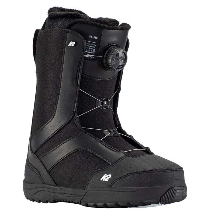 The K2 Raider snowboard boots are available at Mad Dog's Ski & Board in Abbotsford, BC.