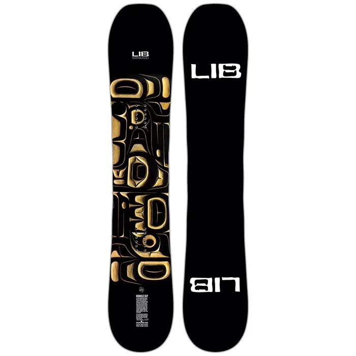 The 2023 Lib Tech Double Dip snowboard is available at Mad Dog's Ski & Board in Abbotsford, BC. 