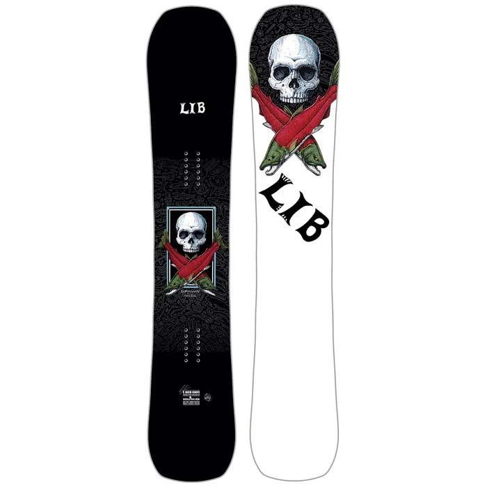 The 2023 Lib Tech Ejack Knife snowboard is available at Mad Dog's Ski & Board in Abbotsford, BC.