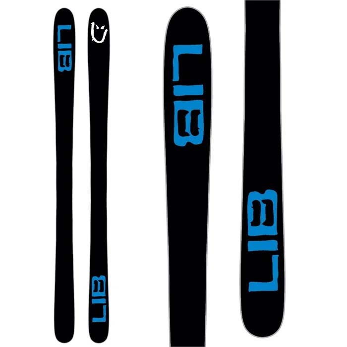 The 2023 Lib Tech Lipstick 88 skis (base graphic) are available at Mad Dog's Ski & Board in Abbotsford, BC