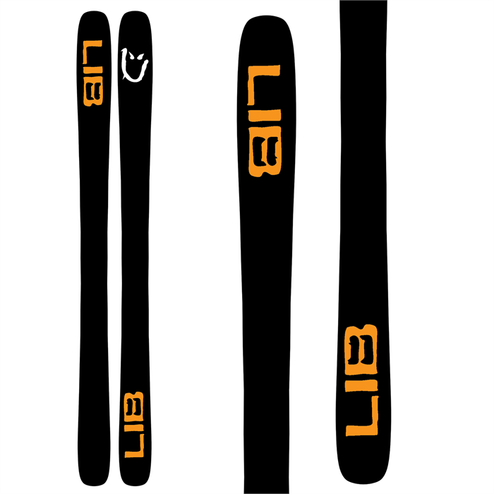 Lib Tech UFO 105 skis (base graphic) available at Mad Dog's Ski & Board in Abbotsford, BC