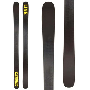 2023 LINE Chronic skis (base graphic) are available at Mad Dog's Ski & Board in Abbotsford, BC.