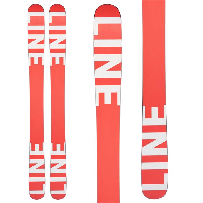 2022 LINE Sir Frances Bacon Shorty skis (base graphic) are available at Mad Dog's Ski & Board in Abbotsford, BC.