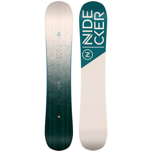 The 2023 Nidecker Elle snowboard is available at Mad Dog's Ski & Board in Abbotsford, BC.