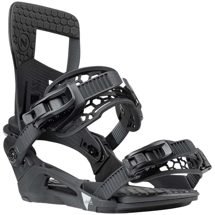 The 2023 Nidecker Kaon-W women's snowboard bindings are available at Mad Dog's Ski & Board in Abbotsford, BC.