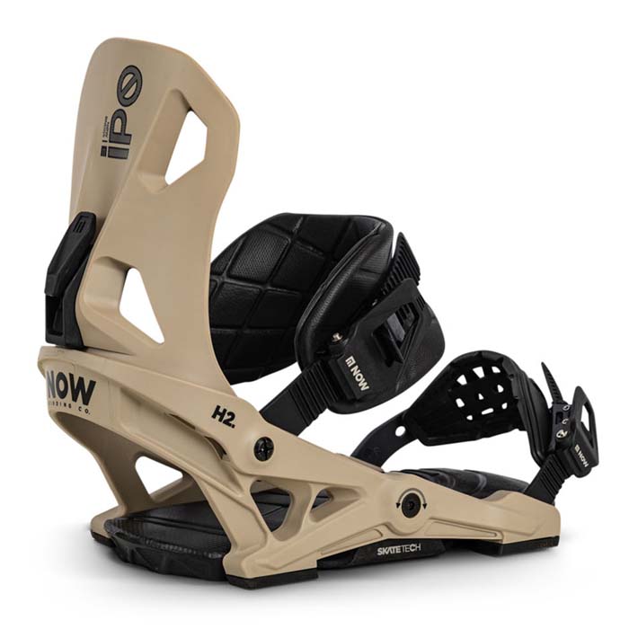 The 2023 NOW IPO snowboard bindings are available at Mad Dog's Ski & Board in Abbotsford, BC. 