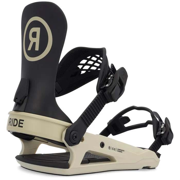 The 2023 Ride C-2 snowboard bindings are available at Mad Dog's Ski & Board in Abbotsford, BC.