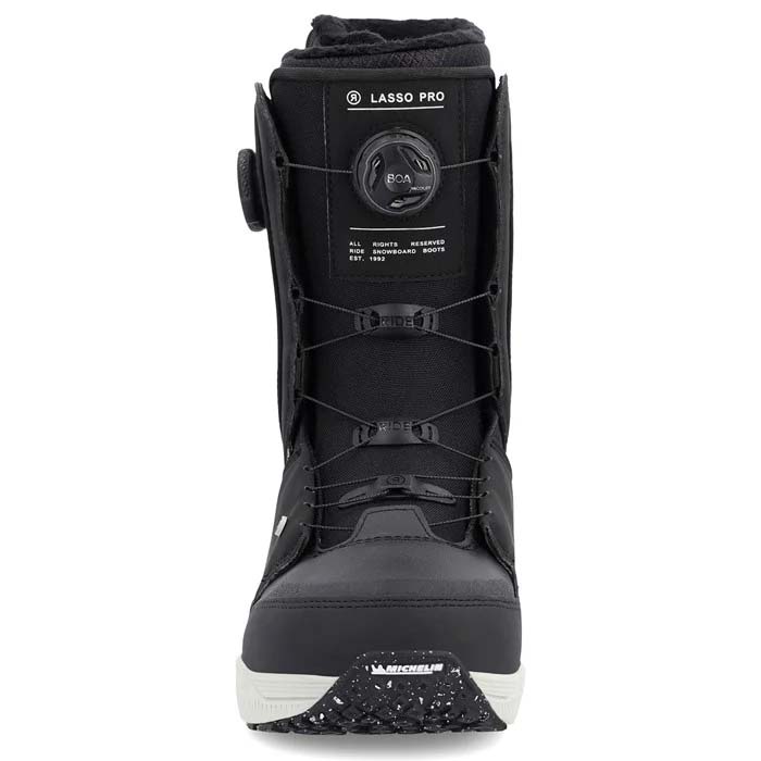 The Ride Lasso Pro snowboard boots are available at Mad Dog's Ski & Board in Abbotsford, BC.