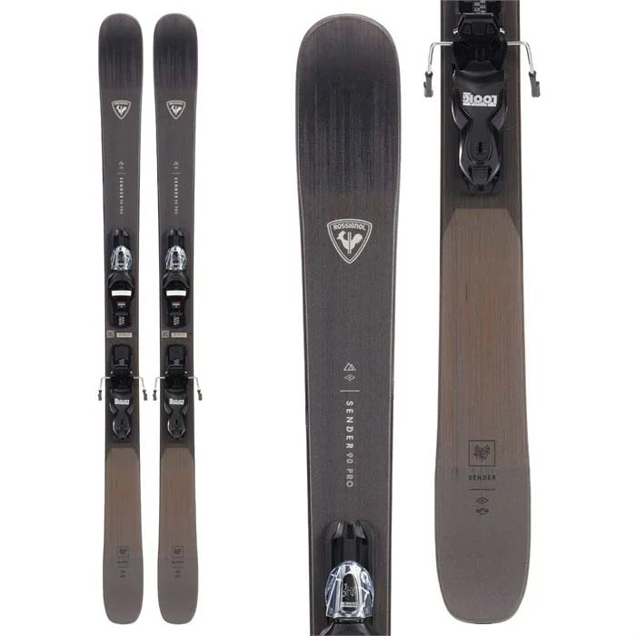 Rossignol Sender 90 Pro skis with Look XP 10 bindings are available at Mad Dog's Ski & Board in Abbotsford, BC. 