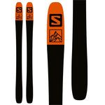 Load image into Gallery viewer, Salomon QST 98 skis (base graphic) available at Mad Dog&#39;s Ski and Board in Abbotsford, BC
