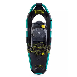 The 2022 Tubbs Storm junior snowshoes are available at Mad Dog's Ski & Board in Abbotsford, BC.