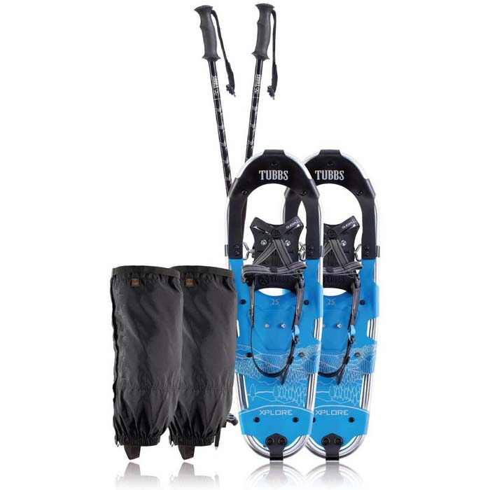 The 2022 Tubbs Xplore snowshoe kits are available at Mad Dog's Ski & Board in Abbotsford, BC. 