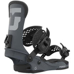 Load image into Gallery viewer, The 2023 Union Force snowboard bindings (grey) are available at Mad Dog&#39;s Ski &amp; Board in Abbotsford, BC. 
