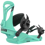 Load image into Gallery viewer, The 2023 Union Rosa women&#39;s snowboard bindings available at Mad Dog&#39;s Ski &amp; Board in Abbotsford, BC. 
