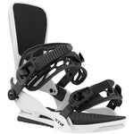 Load image into Gallery viewer, The 2023 Union STR snowboard bindings (white) are available at Mad Dog&#39;s Ski &amp; Board in Abbotsford, BC.
