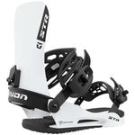 Load image into Gallery viewer, The 2023 Union STR snowboard bindings (white) are available at Mad Dog&#39;s Ski &amp; Board in Abbotsford, BC.
